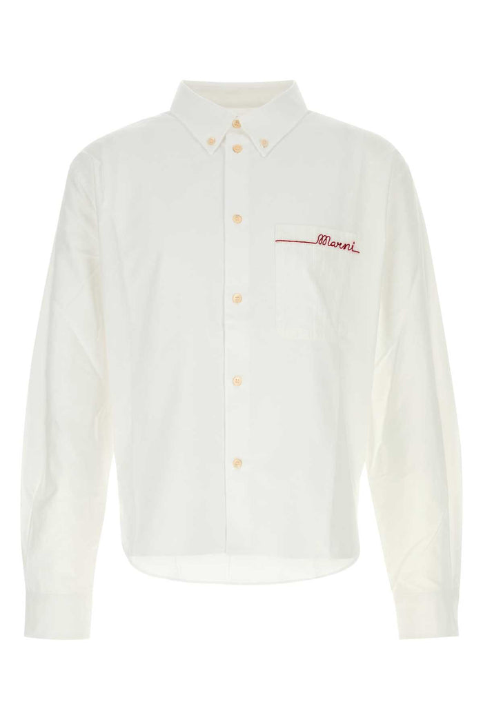 White Oxford Shirt Lily Exterior: Cotton Camicie