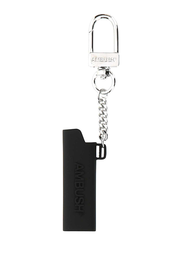 Black Metal Lighter Holder 1000 Exterior: Brass Portachiavi
