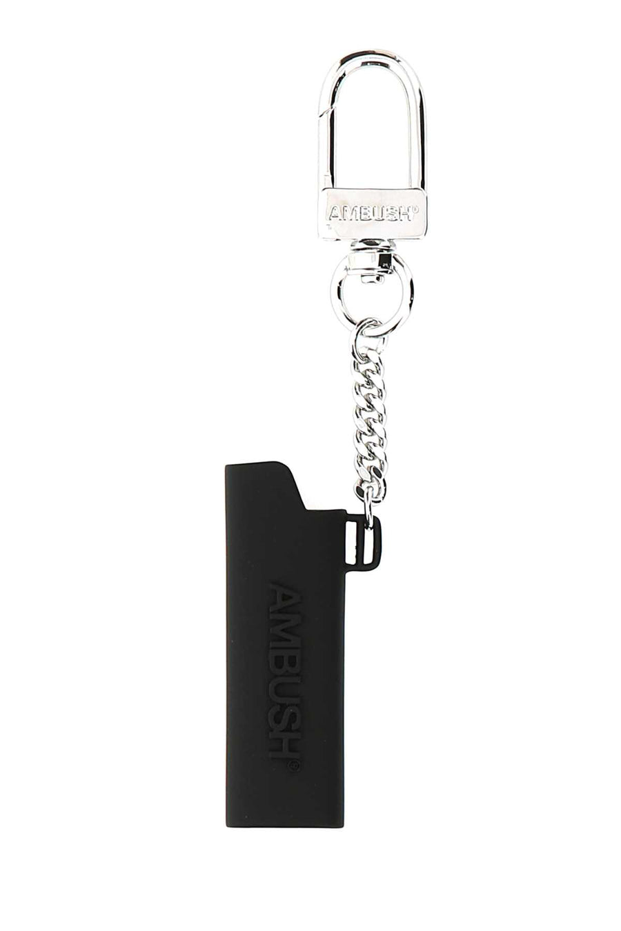 Black Metal Lighter Holder 1000 Exterior: Brass Portachiavi