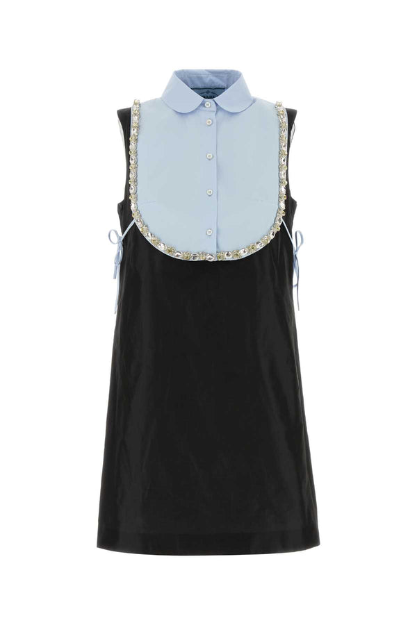Prada Exterior: 100% Silk; Lining: 100% Cotton dress in black