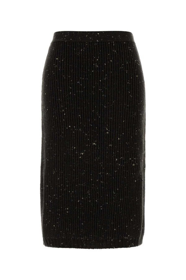 Bottega Veneta Wool 97% Wool skirt in brown