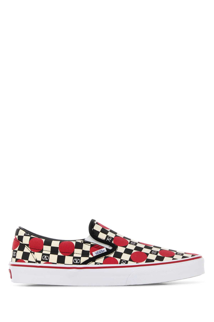 Valentino Garavani Valentino Canvas slip-on sneaker in red