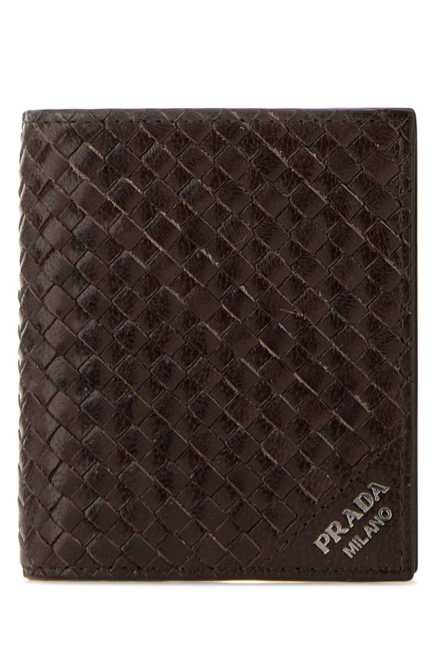 Prada 100% Leather wallet in brown