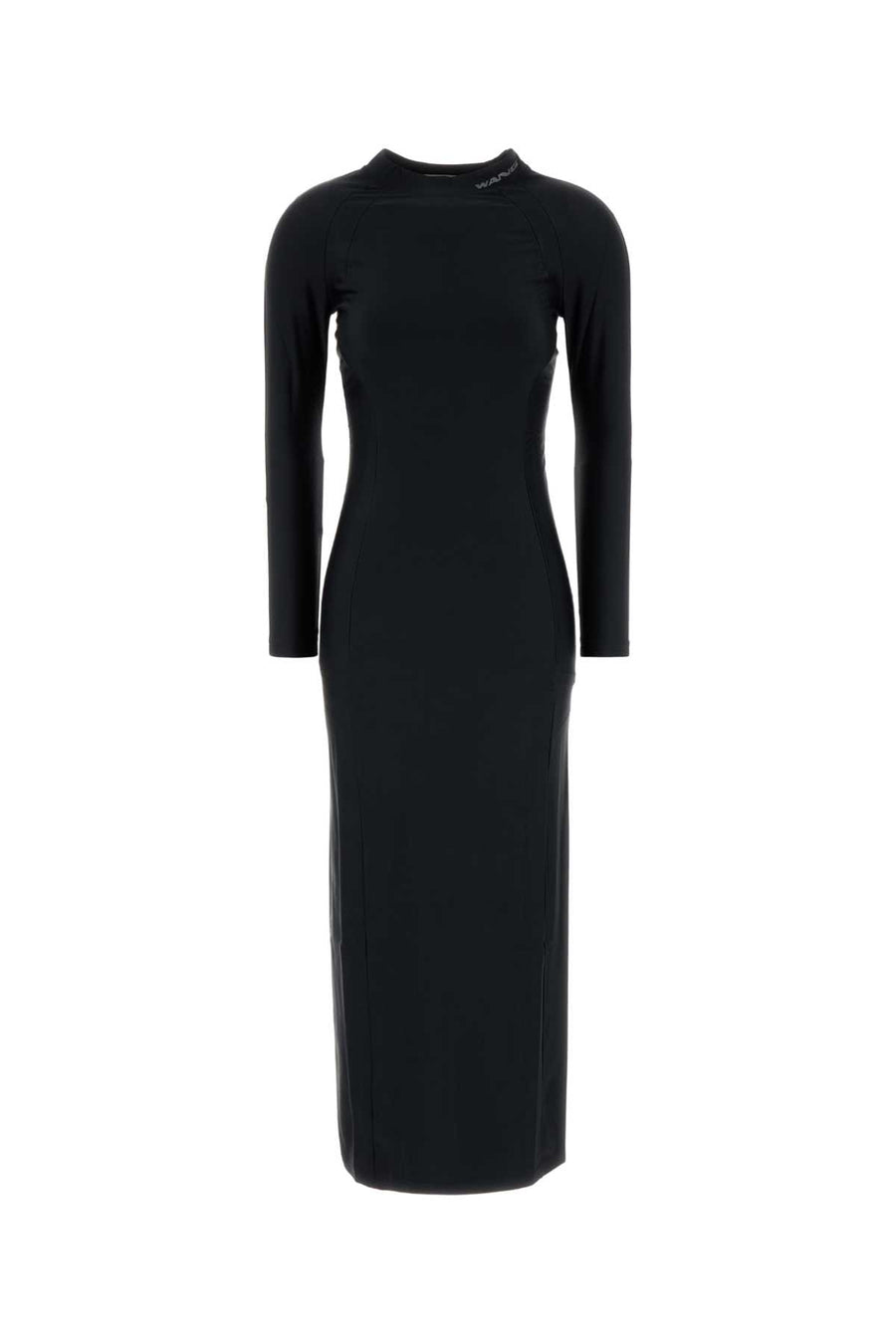 T By Alexander Wang 78% Nylon dress in black