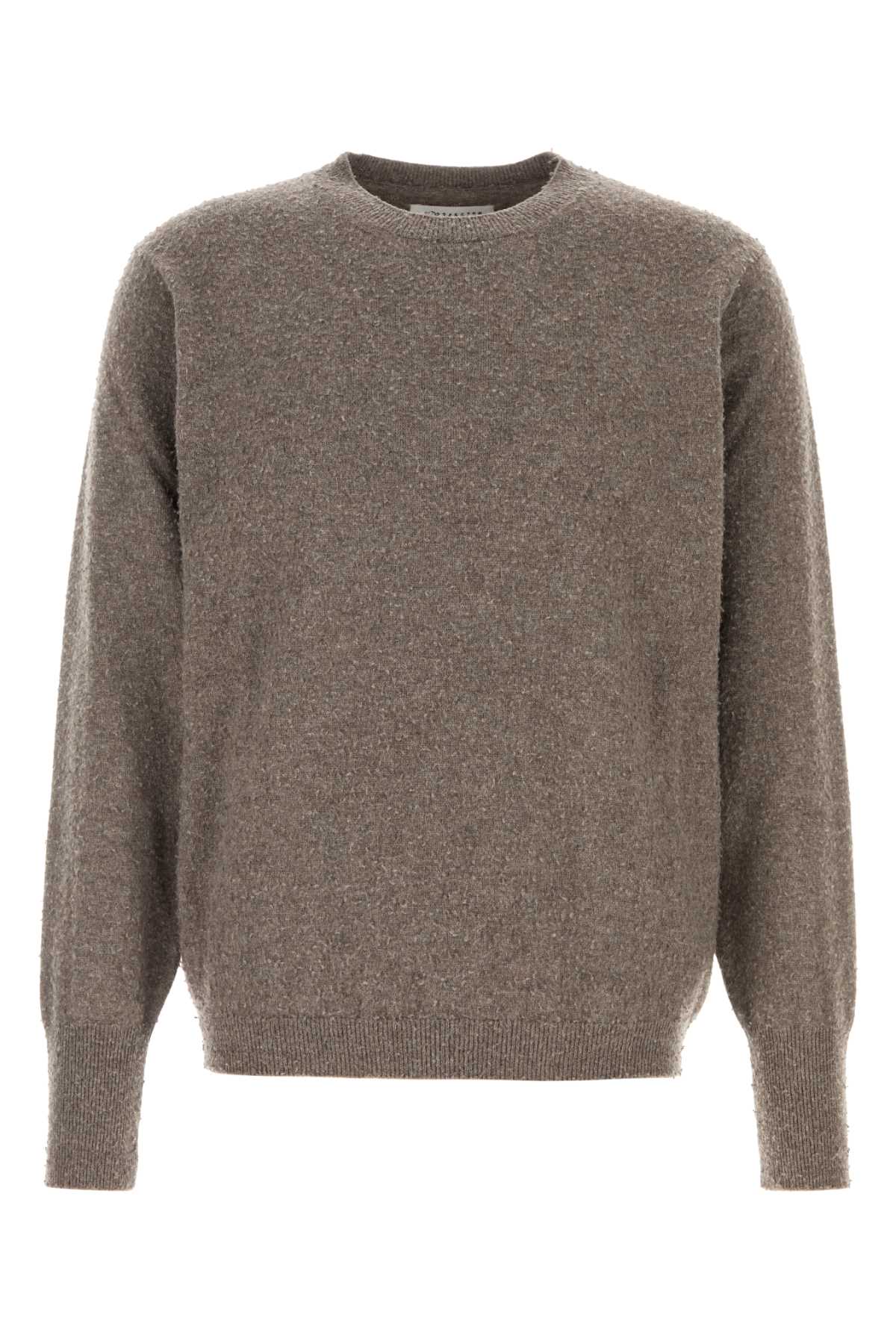 Dove Grey Cashmere Blend Sweater Beige Maglie