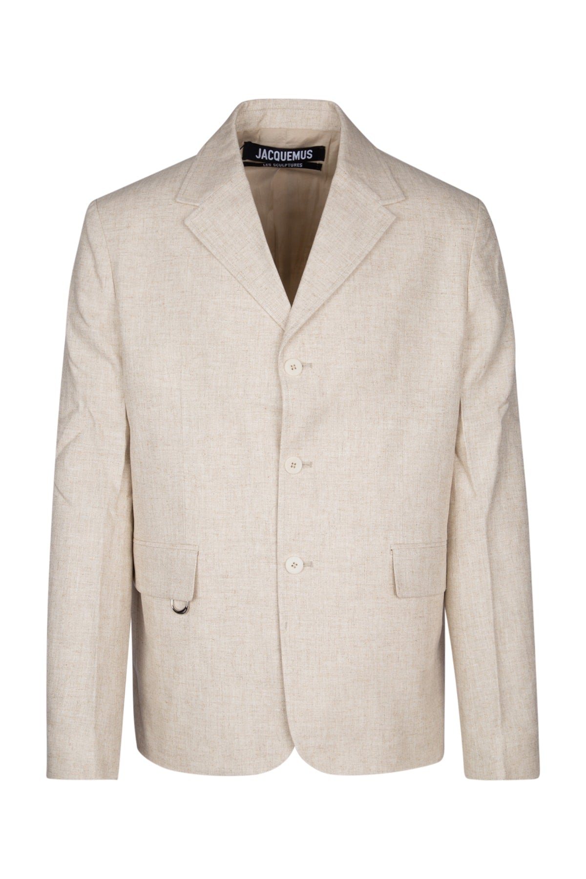 Giacca Lightbeige Viscose Linen Giacche E Gilet
