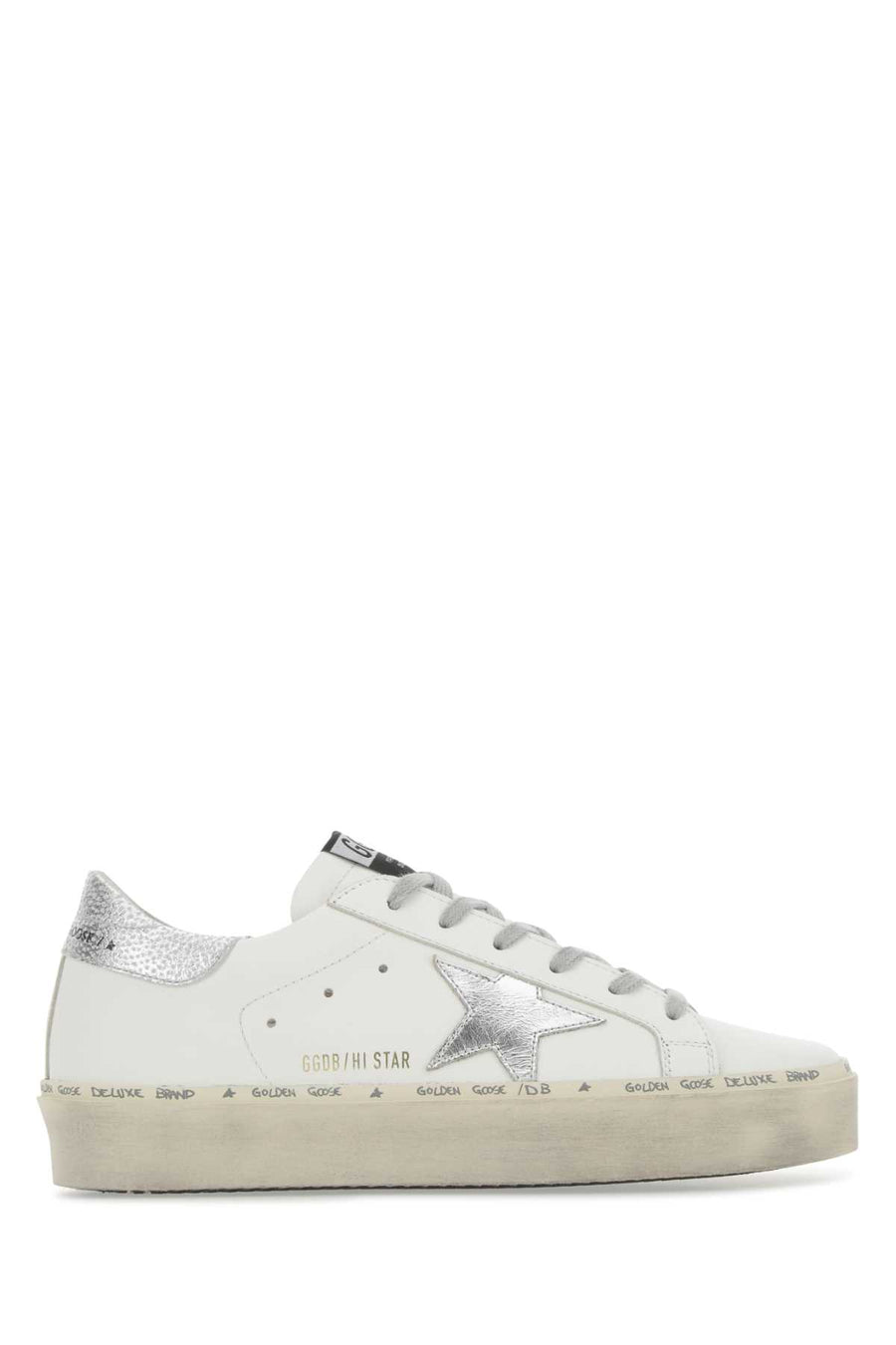 Golden Goose Deluxe Brand Cow leather 95% sneaker in white