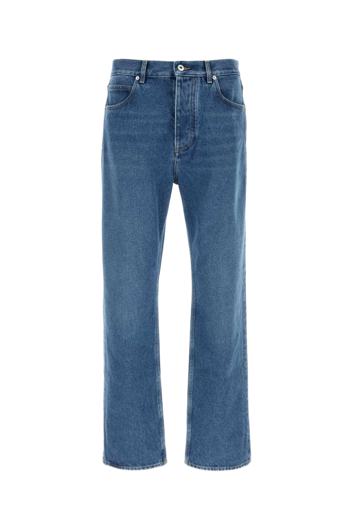 Denim Jeans Midblue Exterior: Cotton