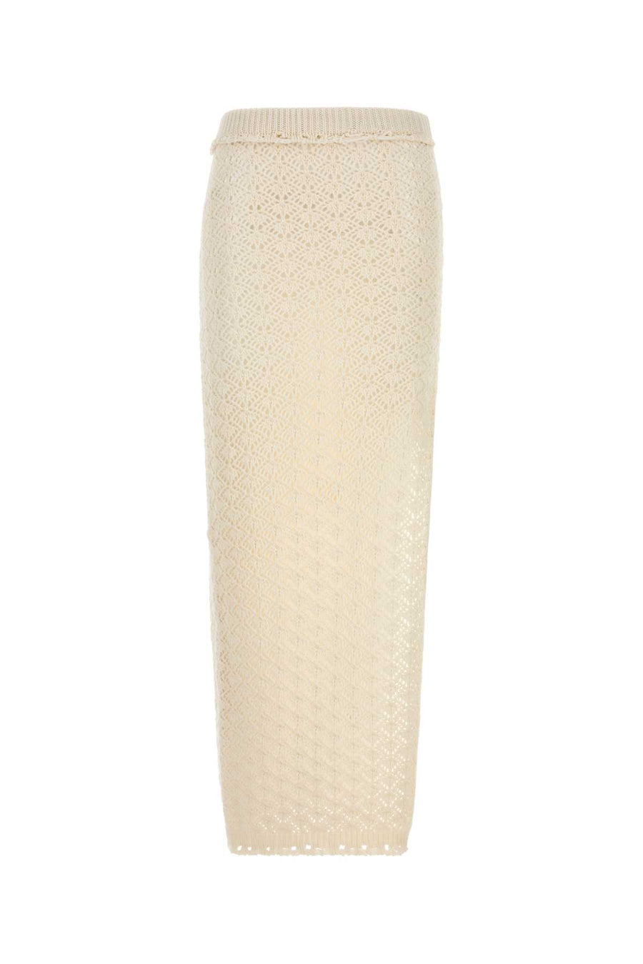 Blumarine 62% Cotton 38% Nylon skirt in white