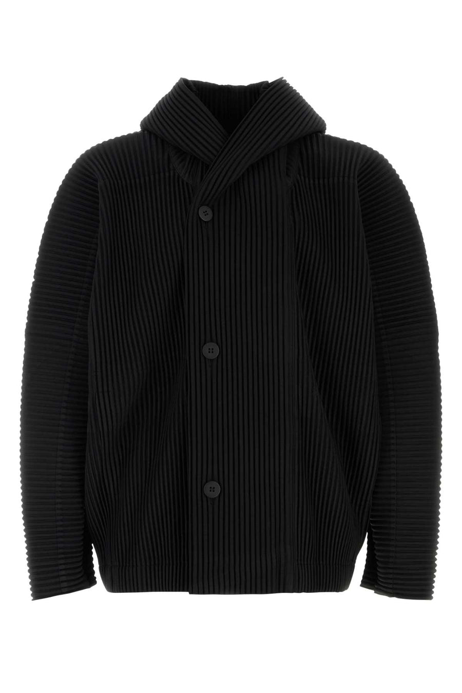 Homme Plisse' Issey Miyake Colors 100% Polyester cardigan in black