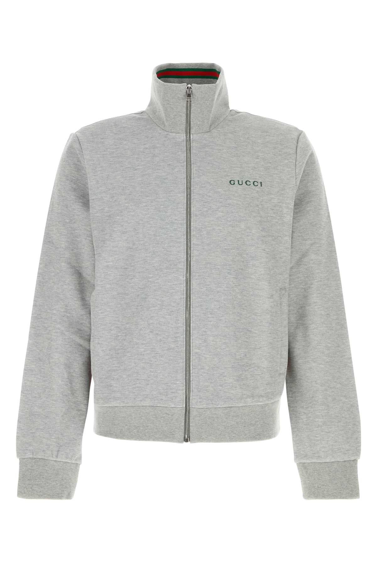 Lightgreymelmix Cotton Felpe