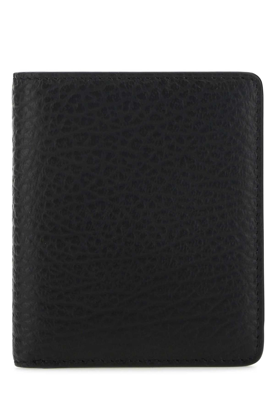 Maison Margiela Clip 100% Leather wallet in black