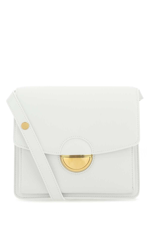Proenza Schouler Exterior: 100% Leather shoulder bag in white