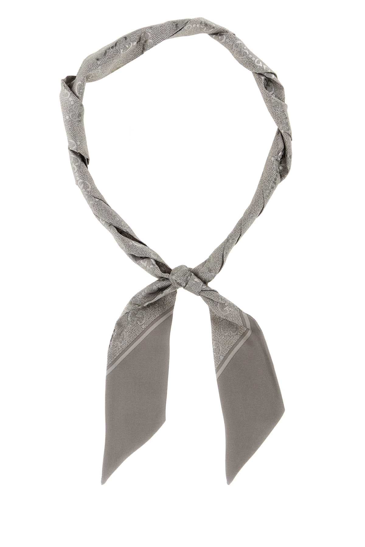 Printed Silk Foulard Pearl Fabric Sciarpe E