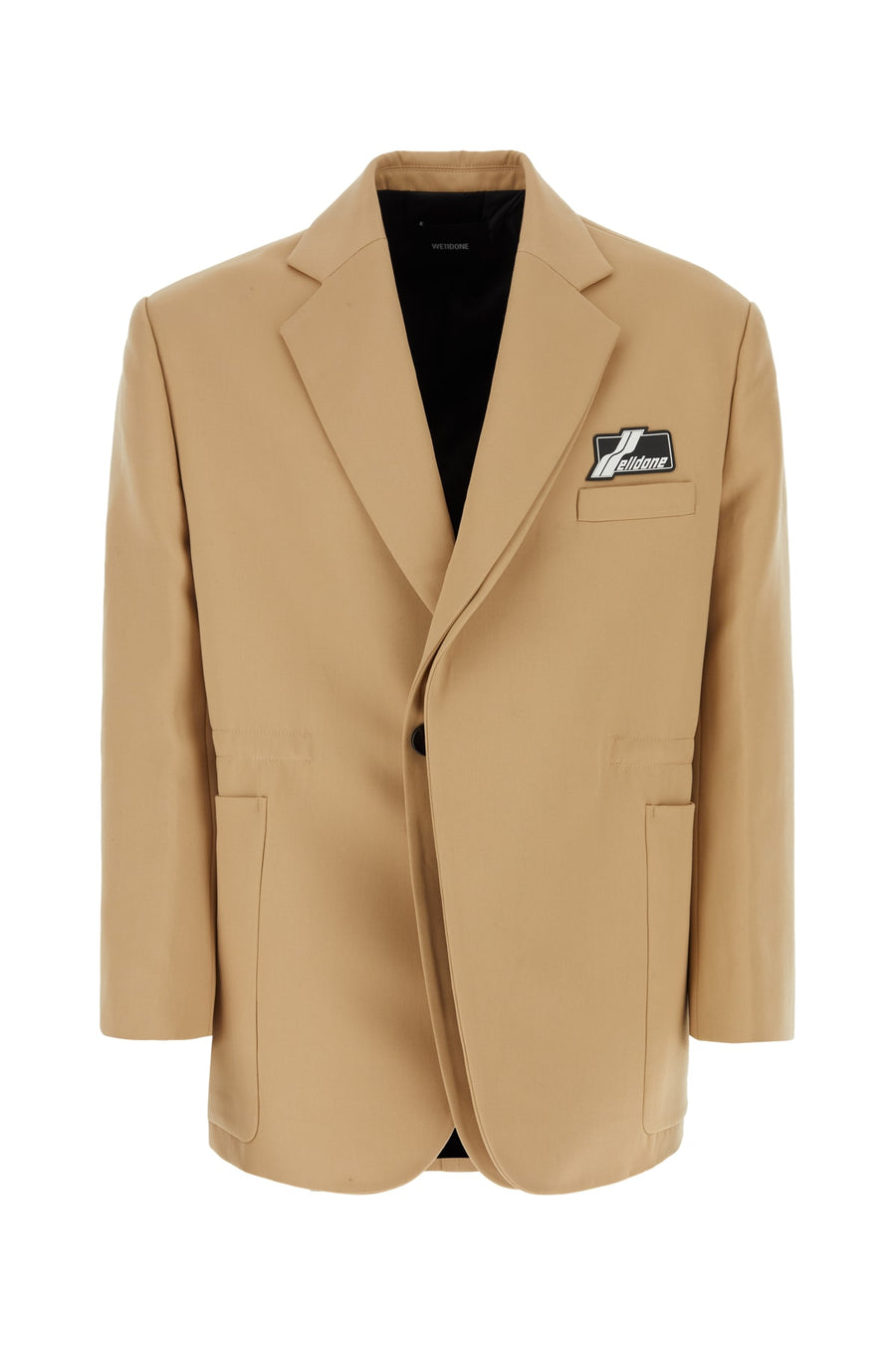 We11 Done Wool 50% Polyester 50% blazer in beige