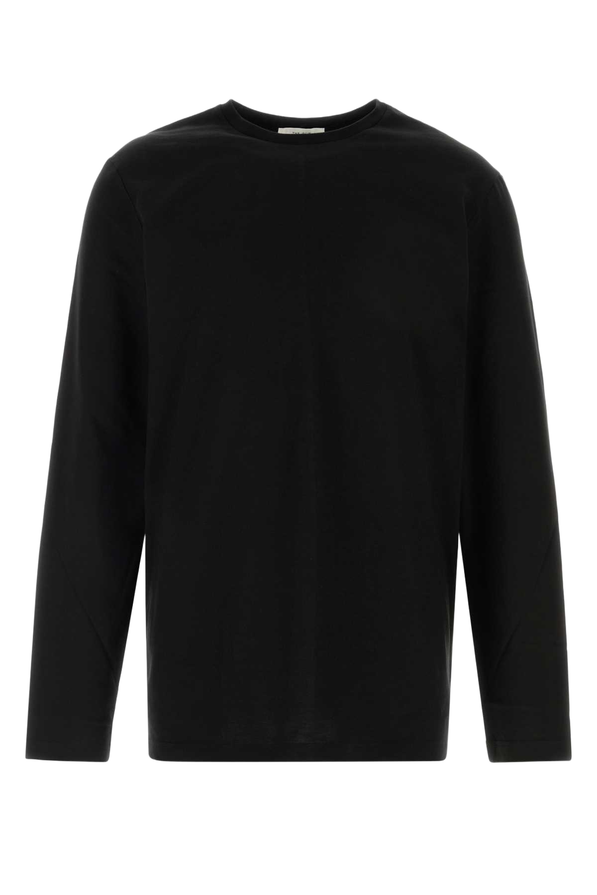 Black Cotton Leon T-Shirt Exterior