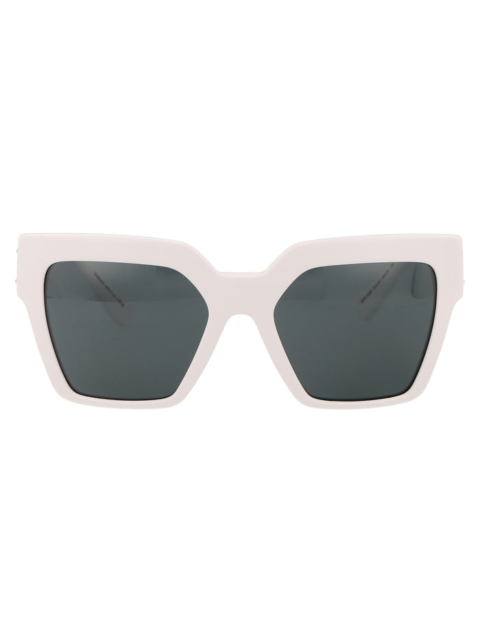 314/87 White Acetate Sunglasses
