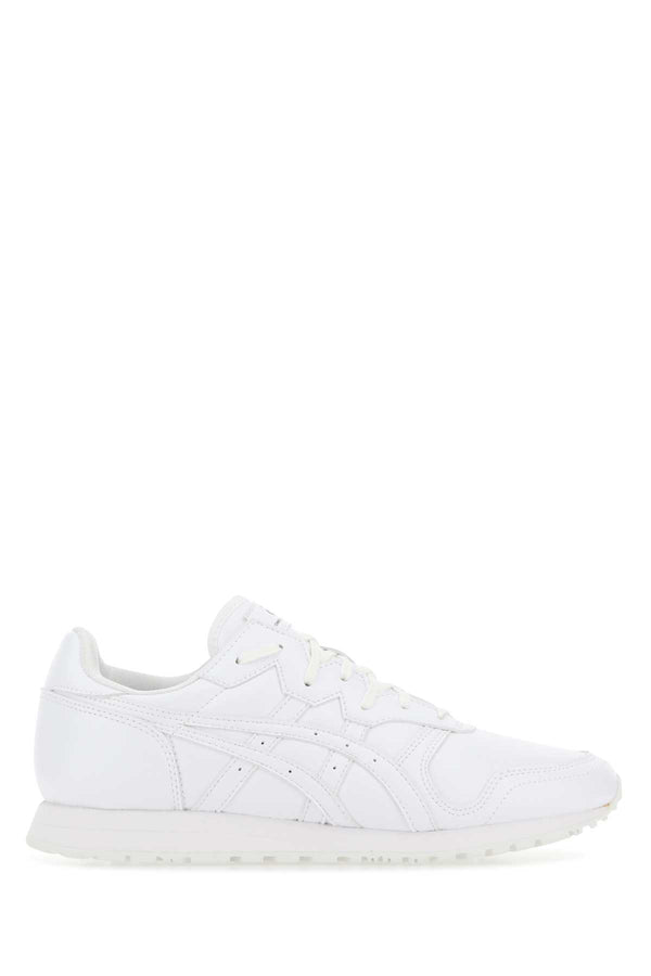 Comme Des Garcons Shirt Synthetic Leather sneaker in white