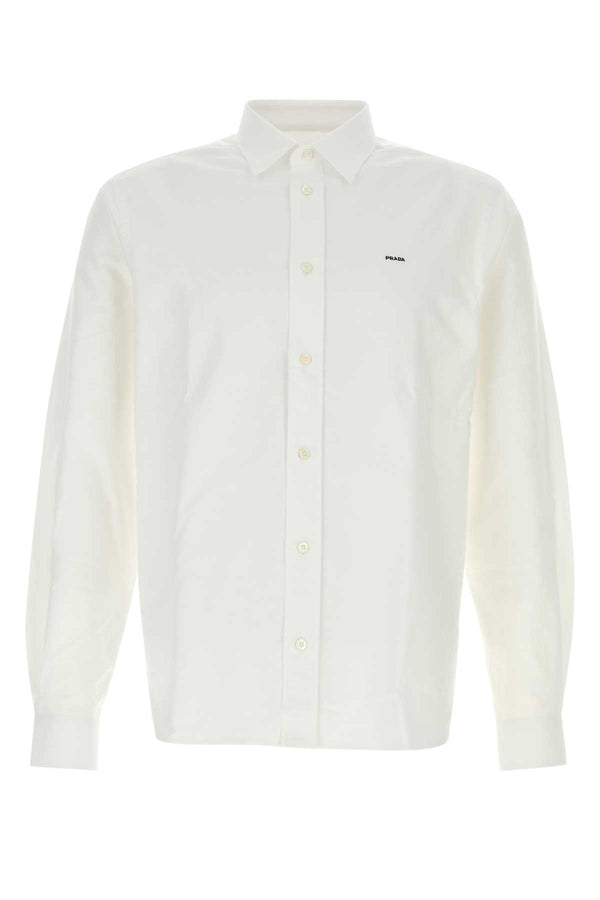Prada 100% Cotton shirt in white