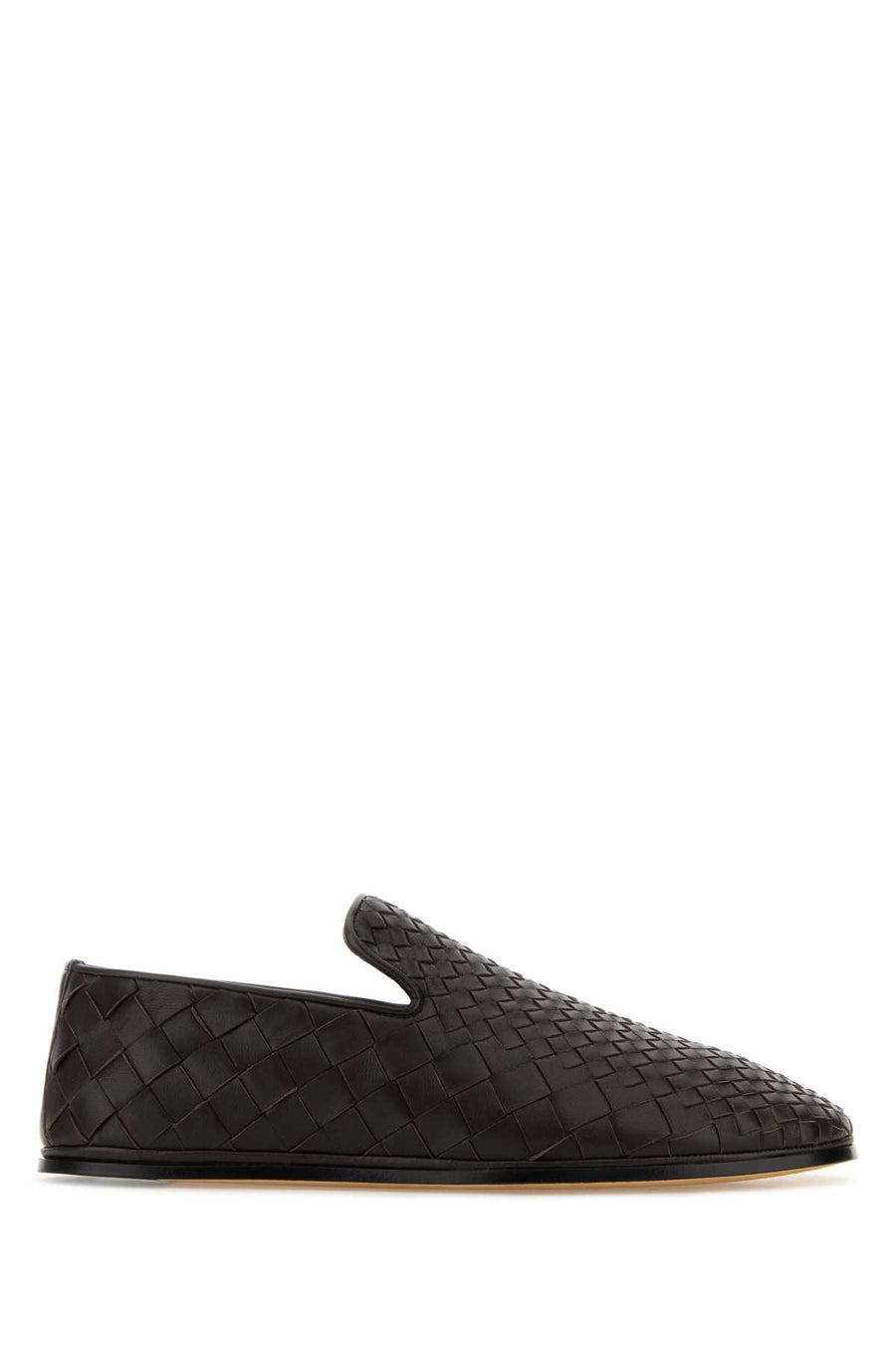 Bottega Veneta Exterior: 100% Nappa leather slipper in brown