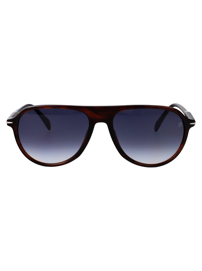 Db 1200-S Brown Horn Acetate Sunglasses
