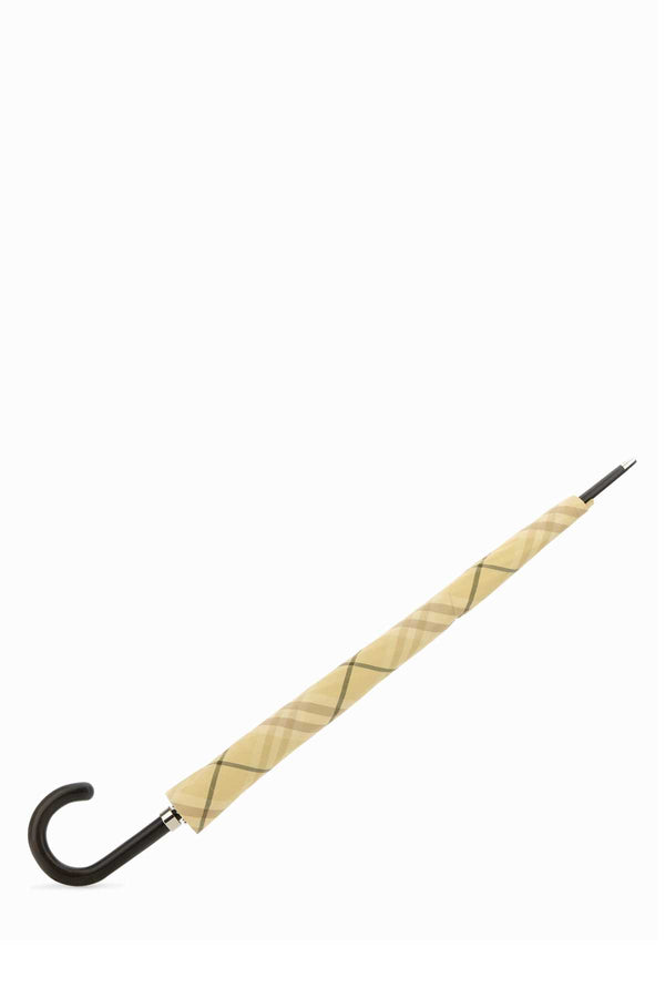 Burberry Walker Exterior: 55% Nylon 45% Cotton umbrella in beige