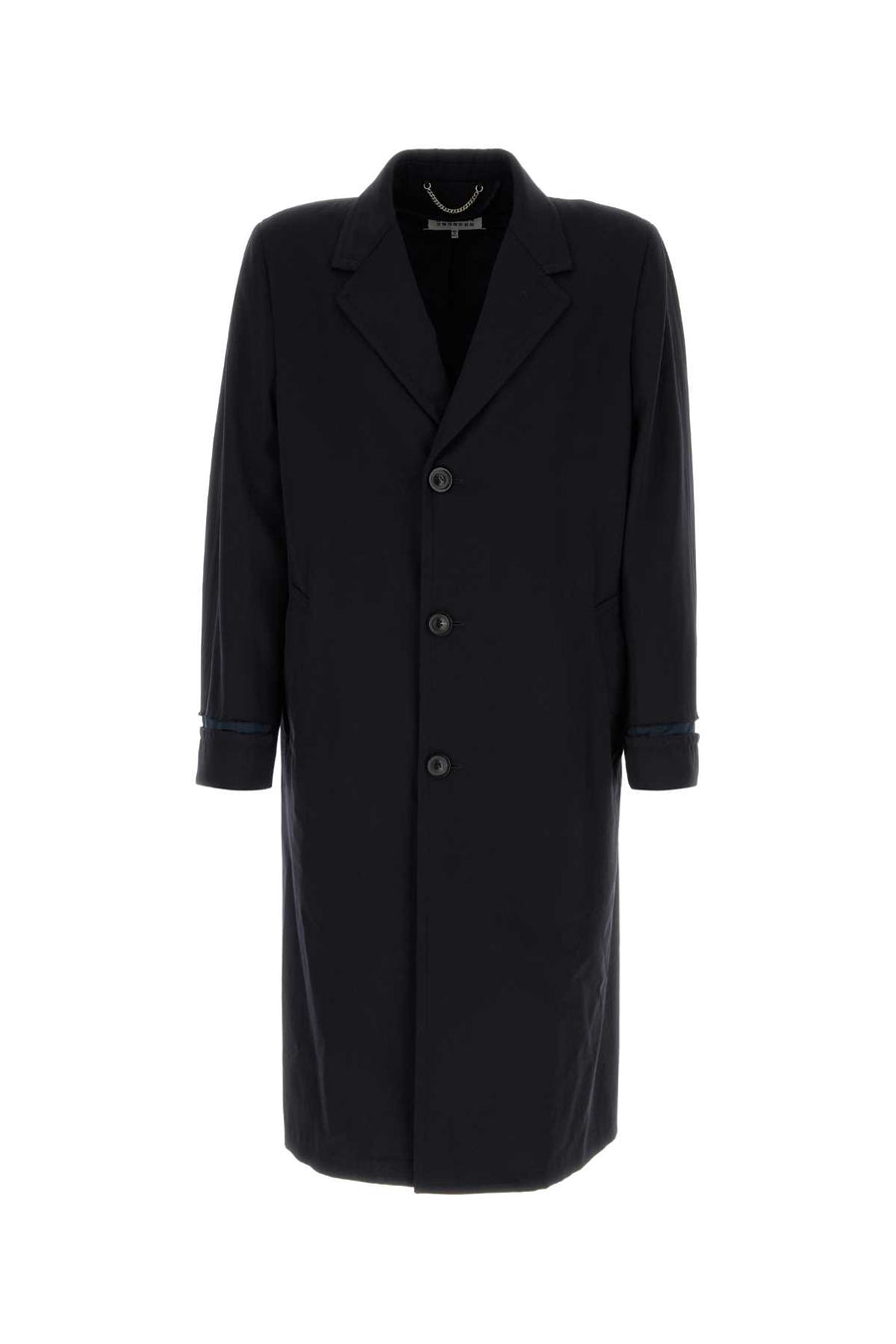 Maison Margiela Exterior: 100% Wool coat in navy