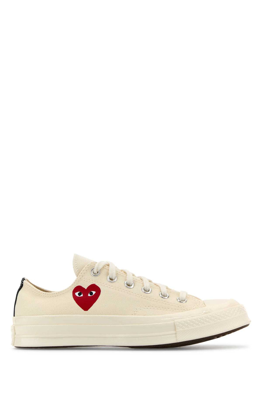 Comme Des Garcons Play 100% Cotton sneakers in white