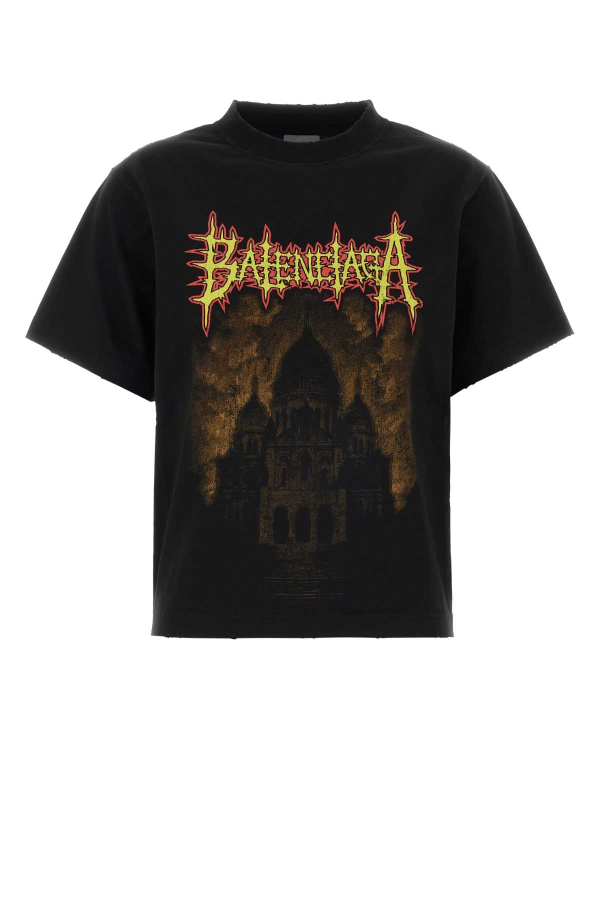 Black Exterior: Cotton T-shirt