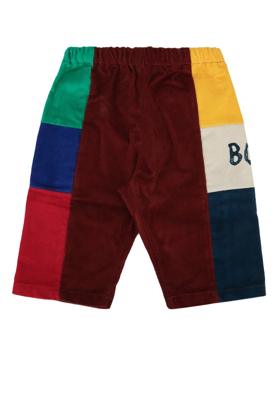 Bobo Choses Colorblock 98% BCI Cotton trousers in brown