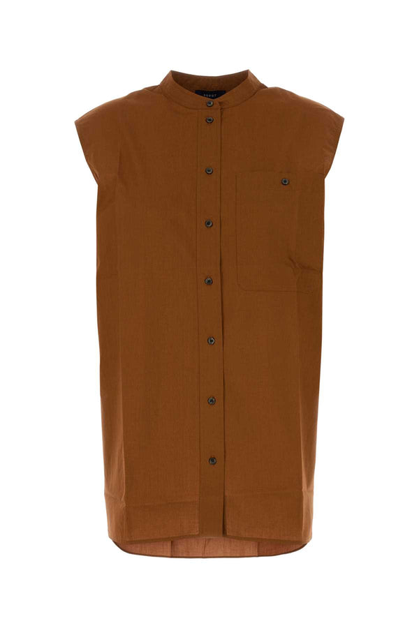 Soeur 100% Cotton shirt in brown