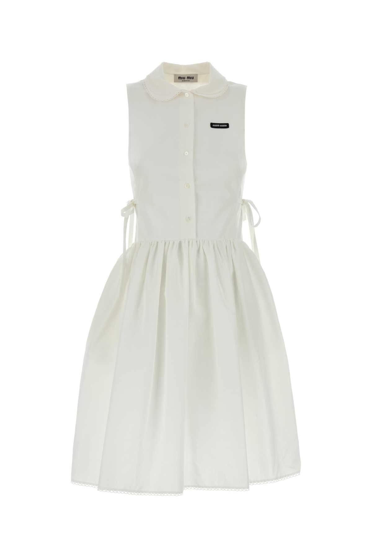 Bianco Exterior: Cotton Linen Abiti