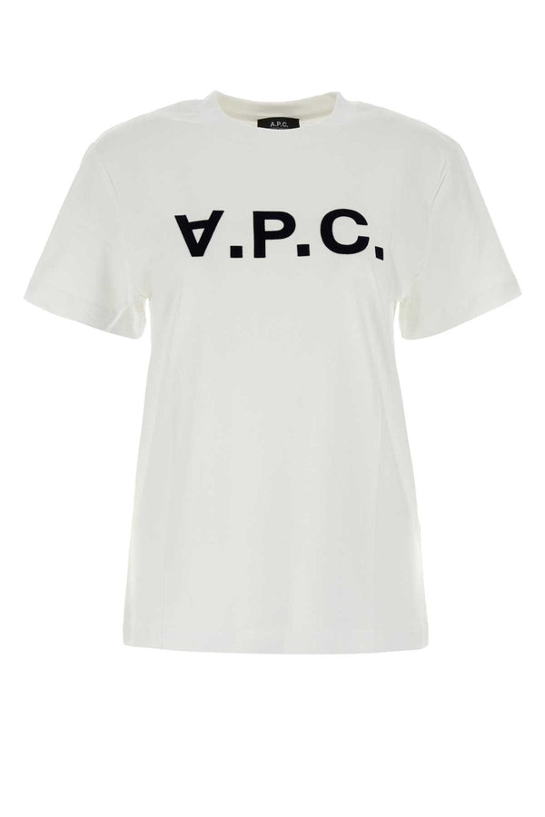 A.P.C. Standard 100% Organic cotton t-shirt in white