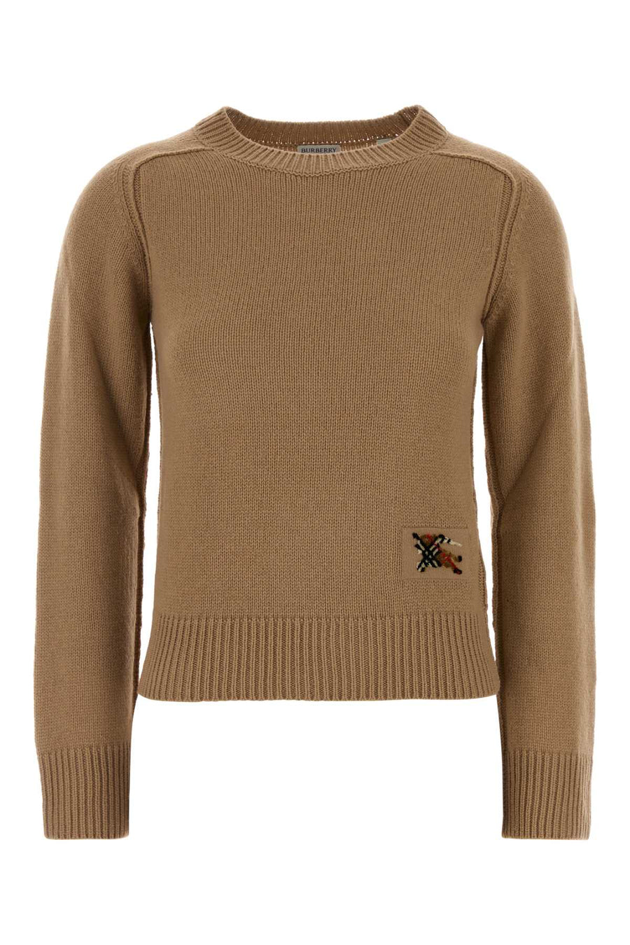 Burberry 71% Wool sweater in camel