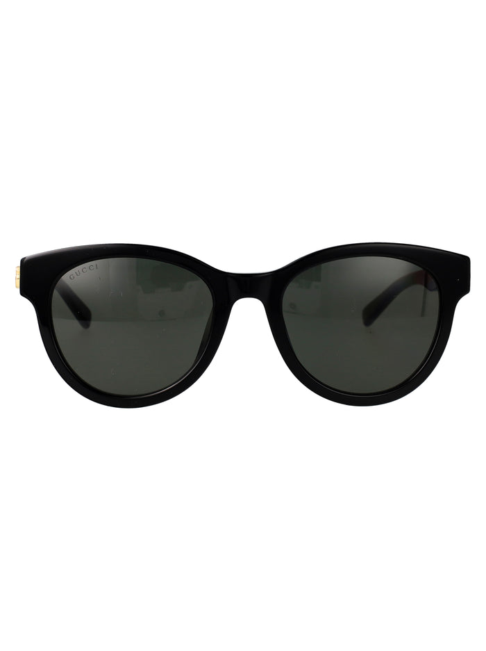 Gg2127sk Black-black-grey Acetate Sunglasses