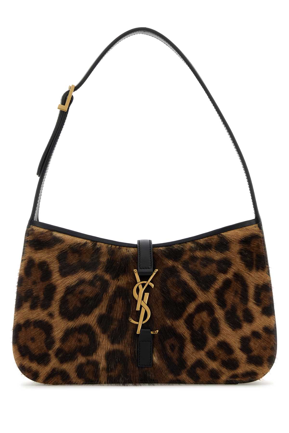 Printed Calf Hairle 5 Ã 7 Shoulder Bag Manto Naturale/nero Borse A Mano