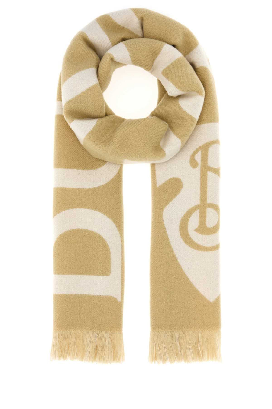 Burberry Burberry 100% Wool scarf in beige