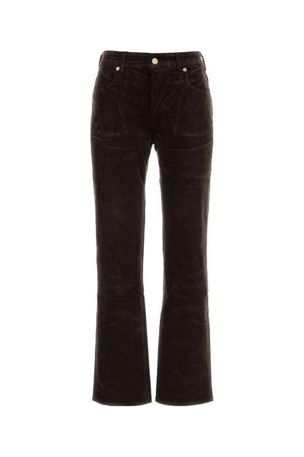 Seven For All Mankind Straight 56% Cotton jean in brown