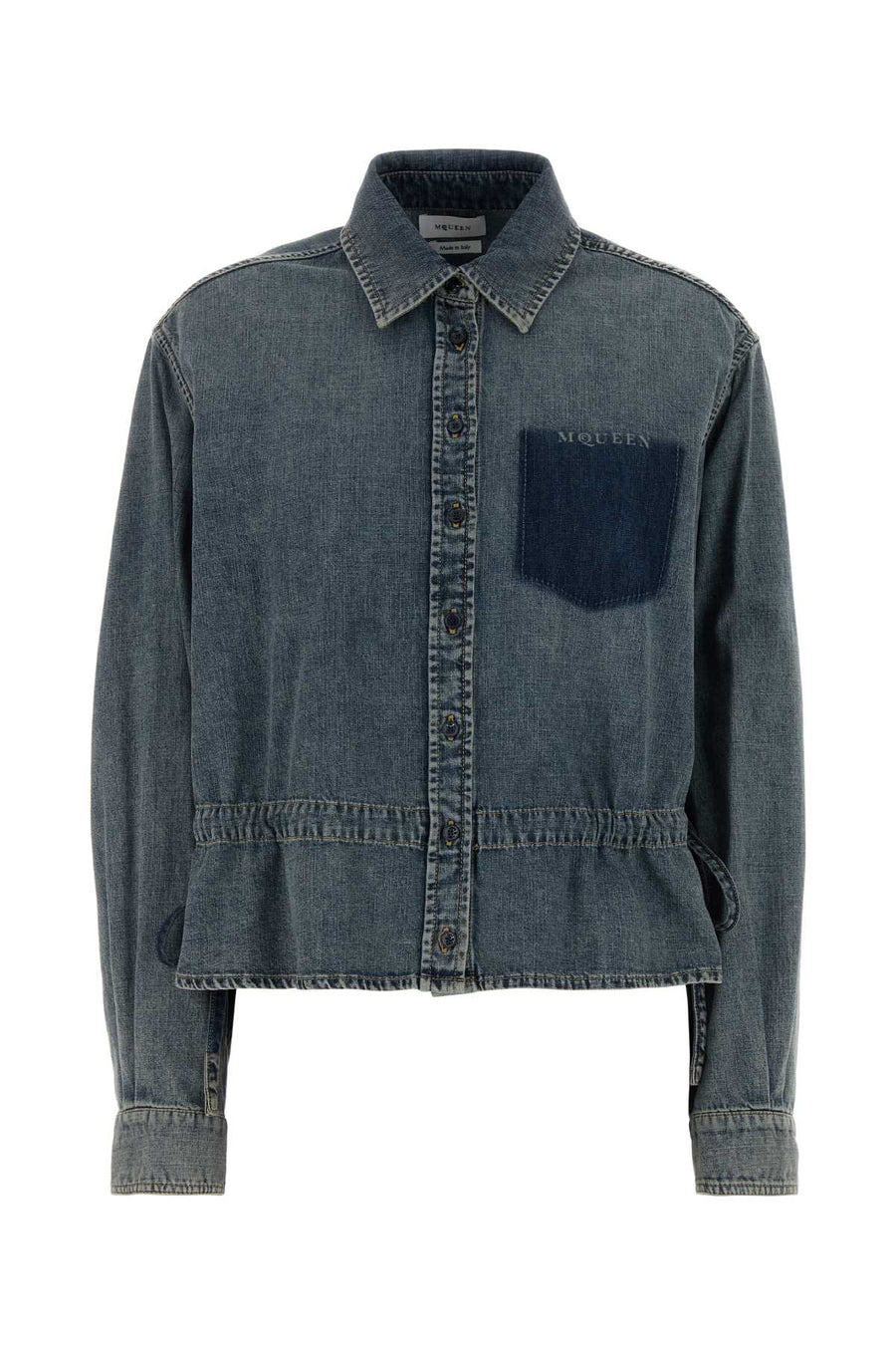 Alexander McQueen 100% Cotton shirt in blue
