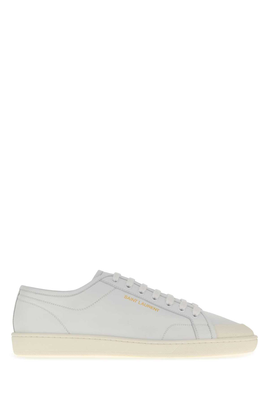 Saint Laurent Exterior: 100% Calf sneaker in white