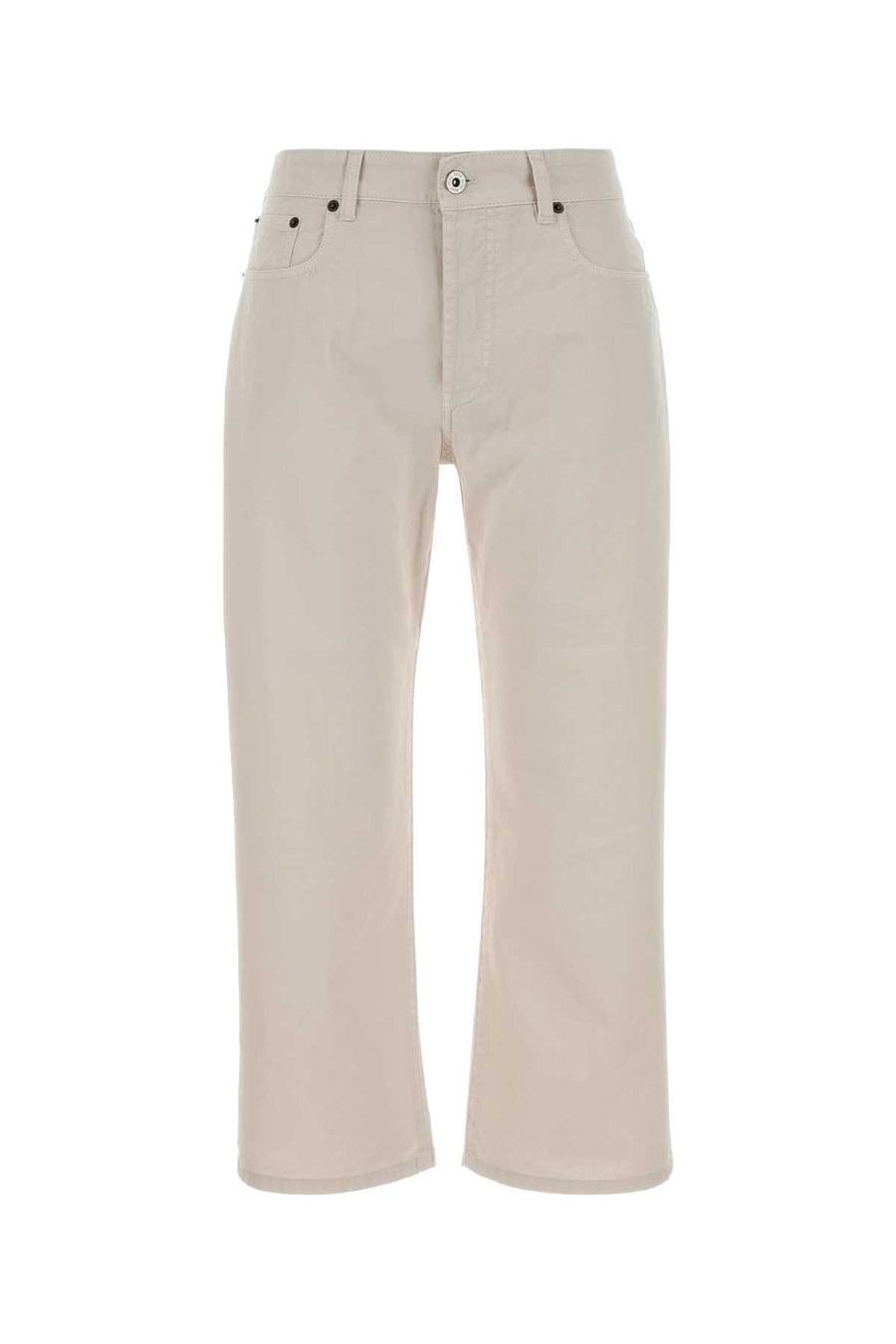 Miu Miu 100% Cotton trousers in beige