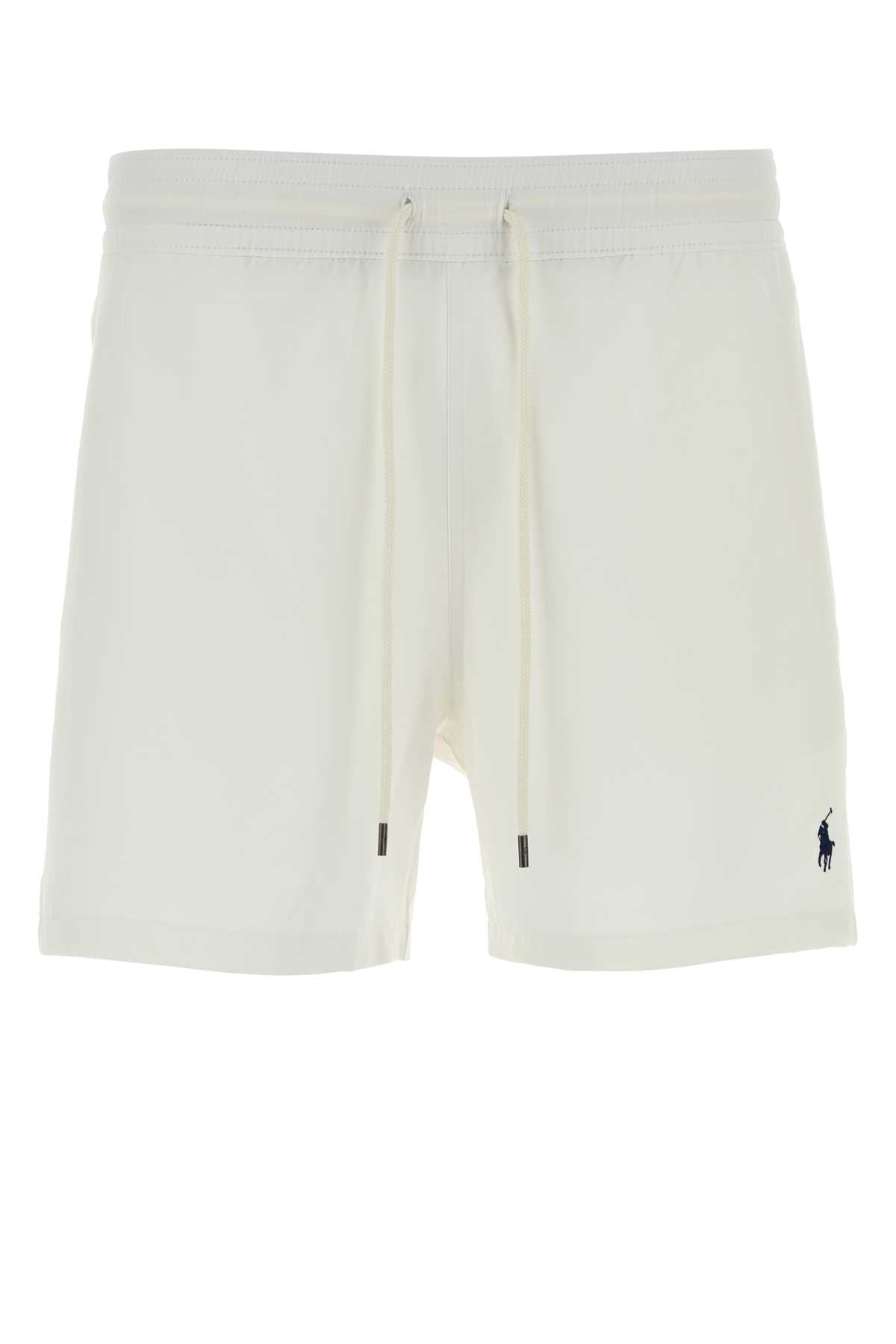 White Costumi Da Bagno