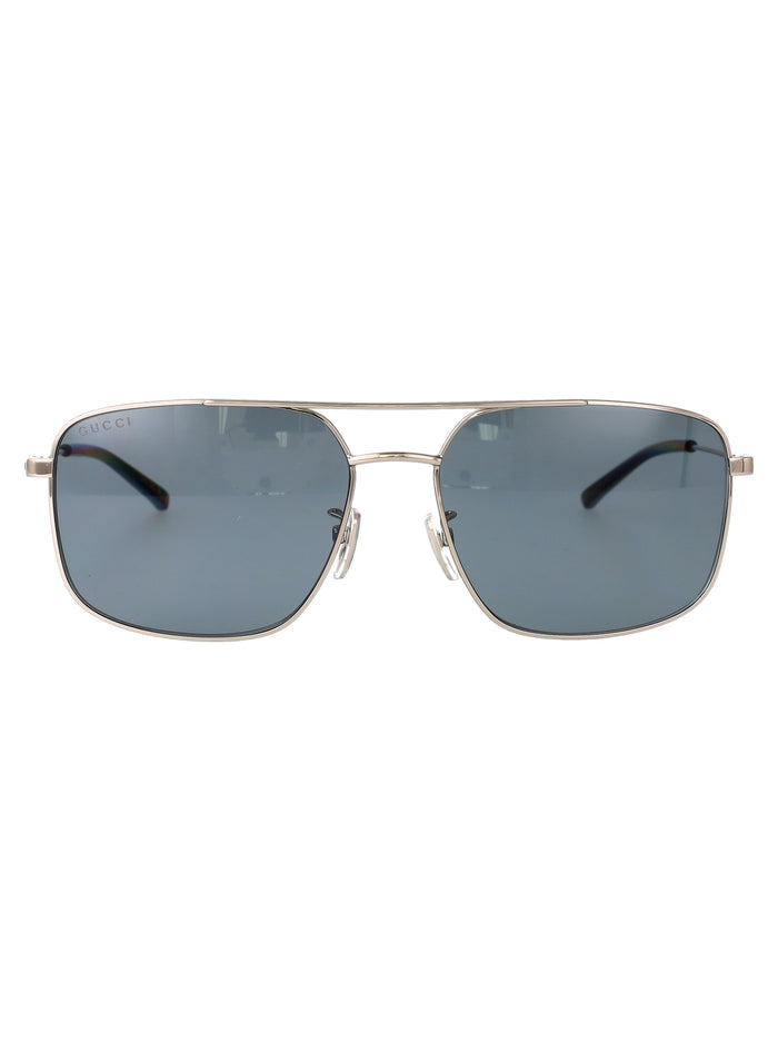 Gg2096sa Silver-silver-grey Metal Sunglasses