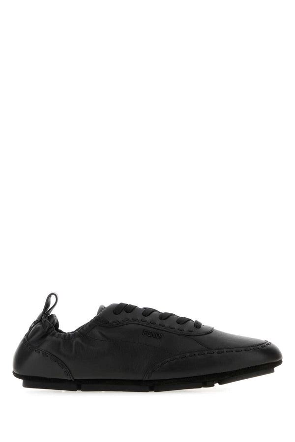 Fendi Exterior: 100% Calf sneaker in black