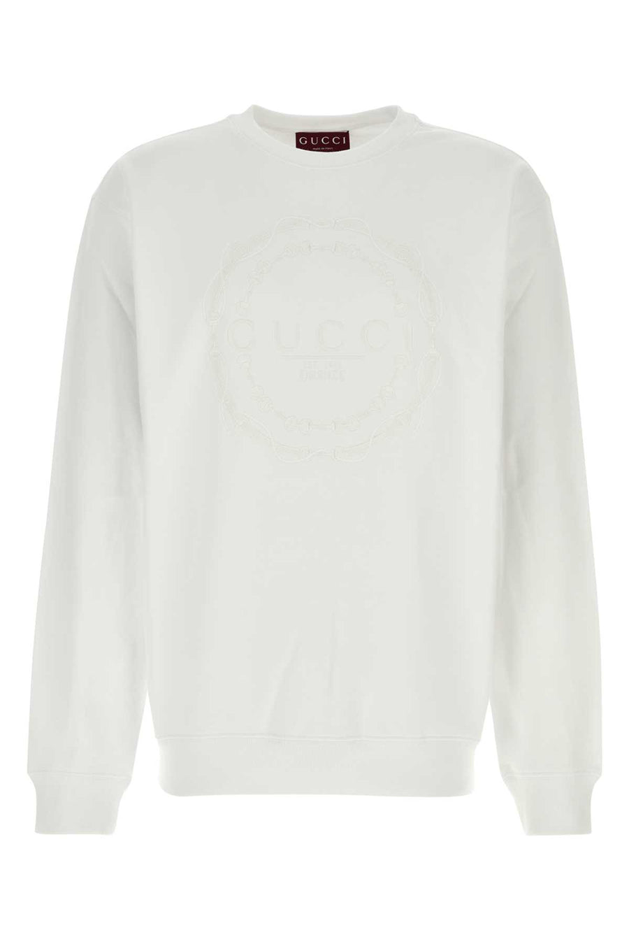 Gucci 100% Cotton sweatshirt in white