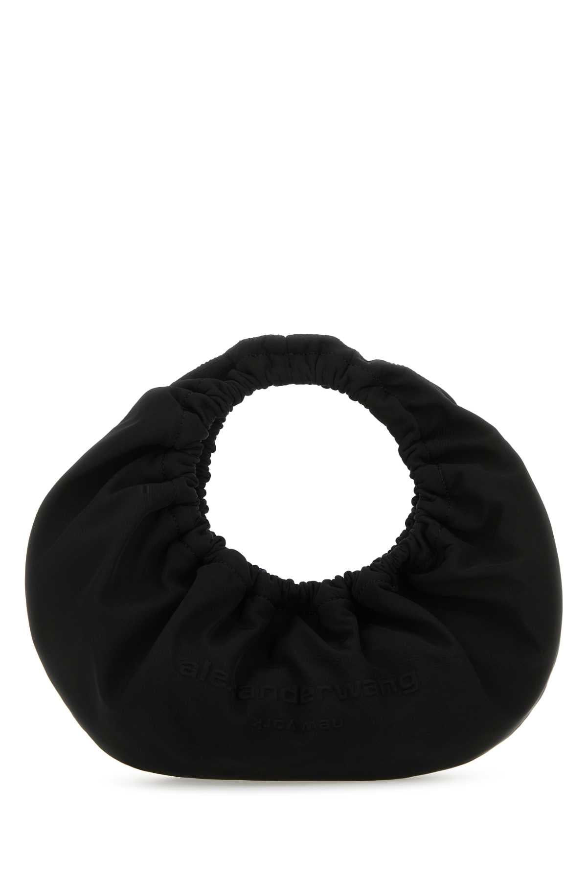 Black Fabric Crescent Small Handbag Borse A Mano