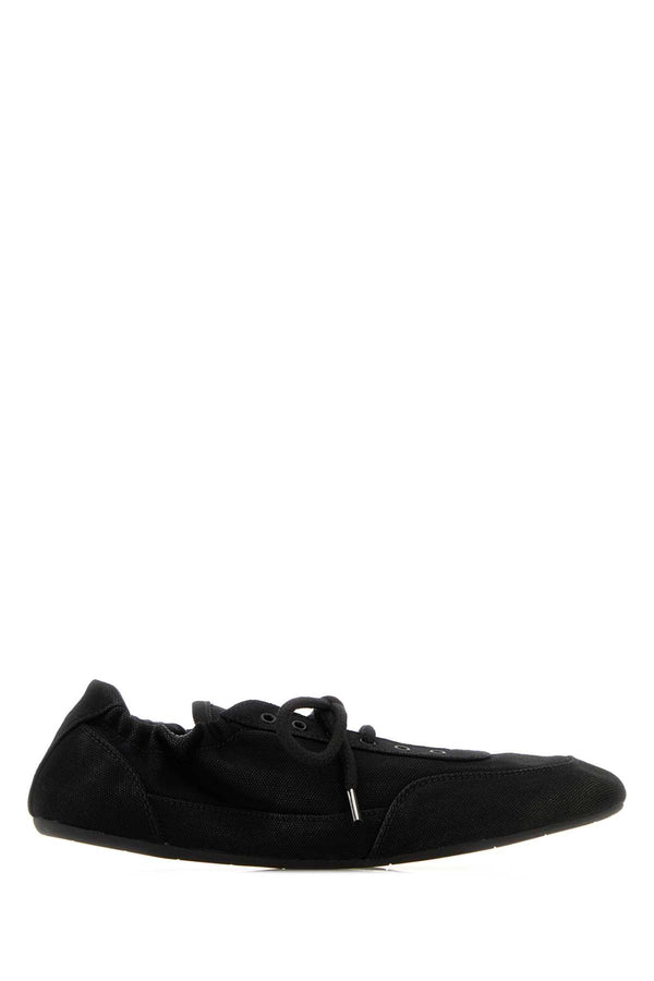 Prada Exterior: 100% Fabric sneaker in black