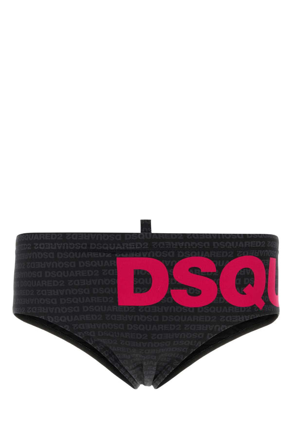 Dsquared2 Brief 80% Nylon swimming brief in black