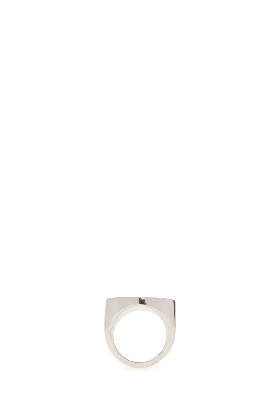 Silver Metal Ring Polished Palladio Spille