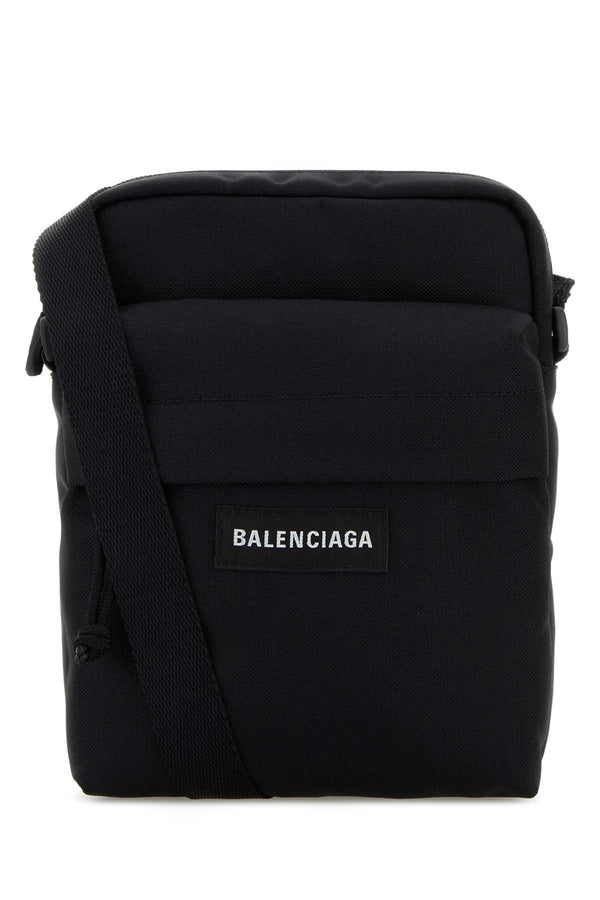 Balenciaga Polyamide 90% crossbody bag in black